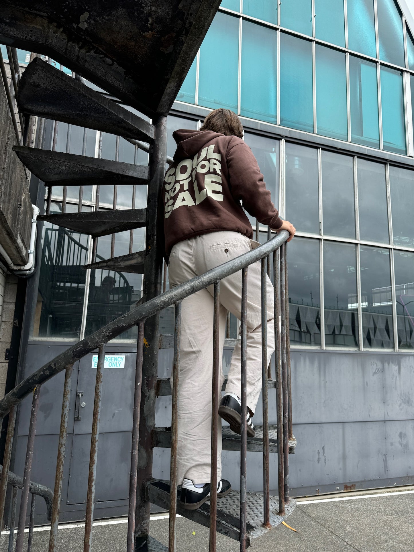 SNFS BROWN HOODIE