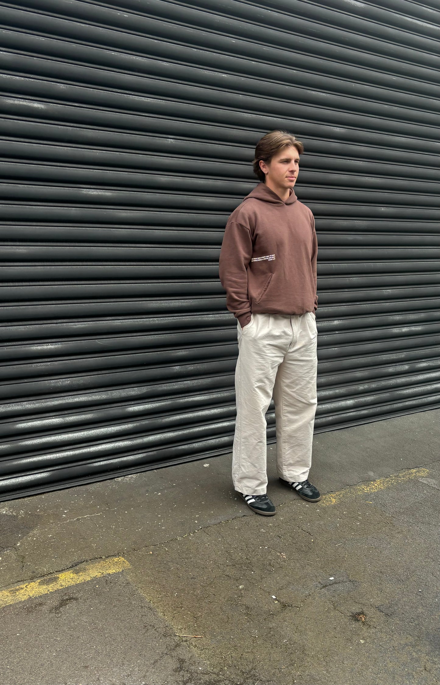 SNFS BROWN HOODIE
